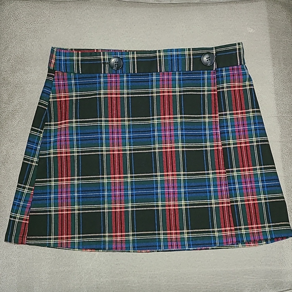 Forever 21‎ plaid mini skirt size small